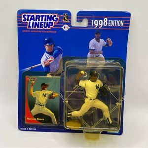Vintage 1998 Mariano Rivera Starting Line Up Baseball Action Figure